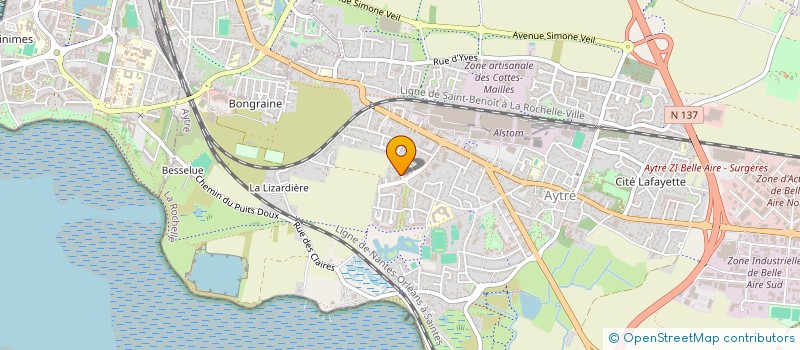 localisation de l'entreprise AGENCE ANTHONY COSTA ARCHITECTE  AYTRE