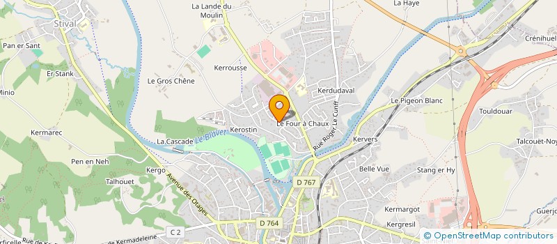localisation de l'entreprise AGENCE ANTIPARASITAIRE DU BOIS à PONTIVY