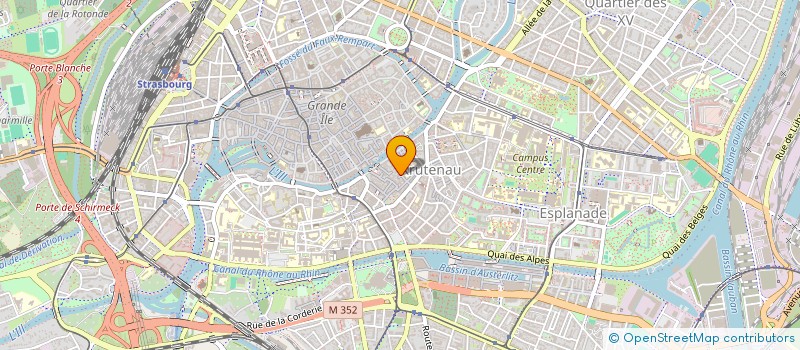 localisation de l'entreprise AGENCE APOLLO à STRASBOURG