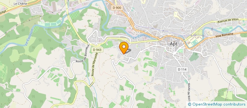 localisation de l'entreprise AGENCE APTESIENNE DE DIAGNOSTICS IMMOBILIERS  APT