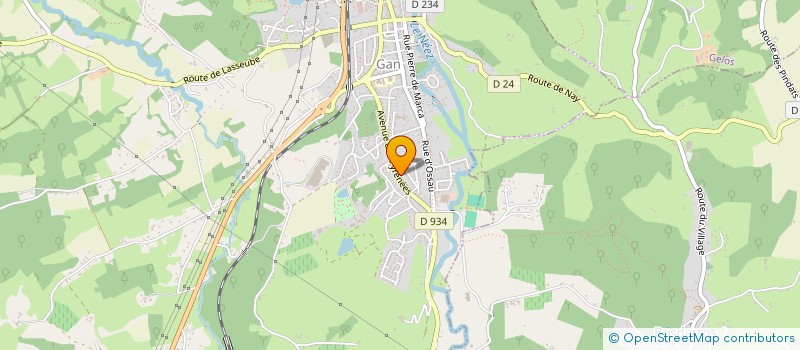 localisation de l'entreprise AGENCE AQUITAINE D'ELECTRICITE  GAN