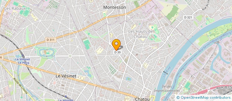 localisation de l'entreprise AGENCE ARAMIS PARIS  CHATOU