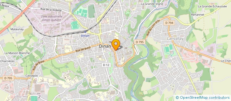 localisation de l'entreprise AGENCE ARGUENON à DINAN
