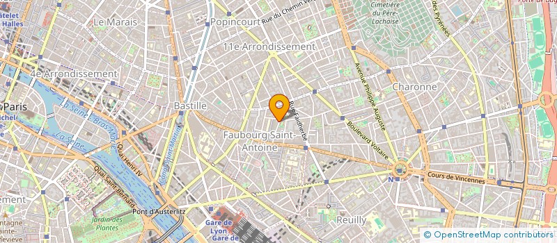 localisation de l'entreprise AGENCE ARTISTIQUE JEAN PIERRE NOEL  PARIS