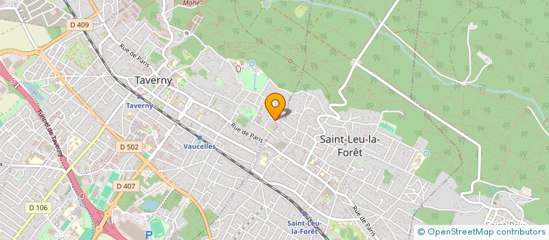 localisation de l'entreprise AGENCE ARTS APPLIQUES  TAVERNY