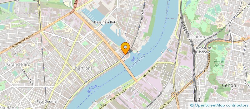 localisation de l'entreprise AGENCE ASSIST GARDIEN PROTECT SURVEILLAN à BORDEAUX