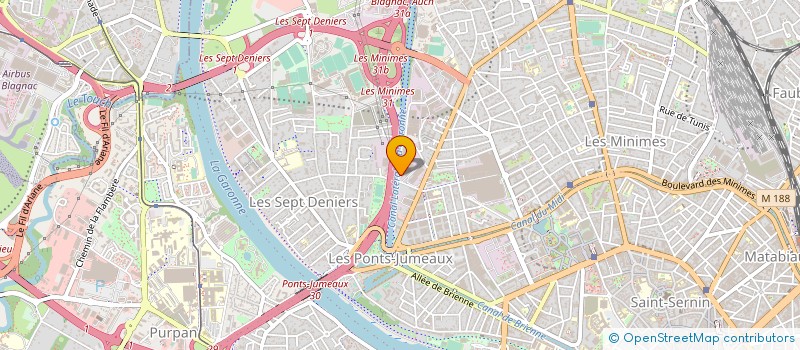 localisation de l'entreprise AGENCE ASSISTANCE AIDE SERVICE TOULOUSAI à TOULOUSE