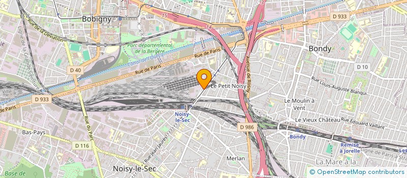 localisation de l'entreprise AGENCE ASSISTANCE AUDIT SECURITAIRE PRIV à NOISY-LE-SEC