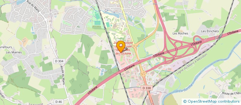 localisation de l'entreprise AGENCE ASSISTANCE INFORMATIQUE IMPRESSIO  TRANGE