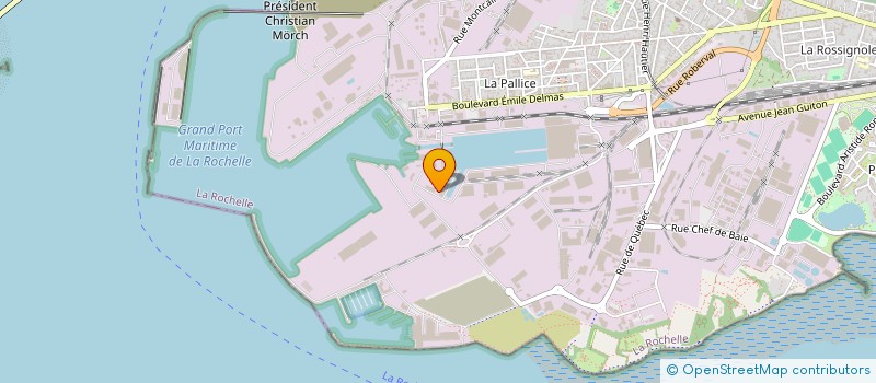 localisation de l'entreprise AGENCE ATLANTIQUE DE GESTION NAVALE à LA ROCHELLE
