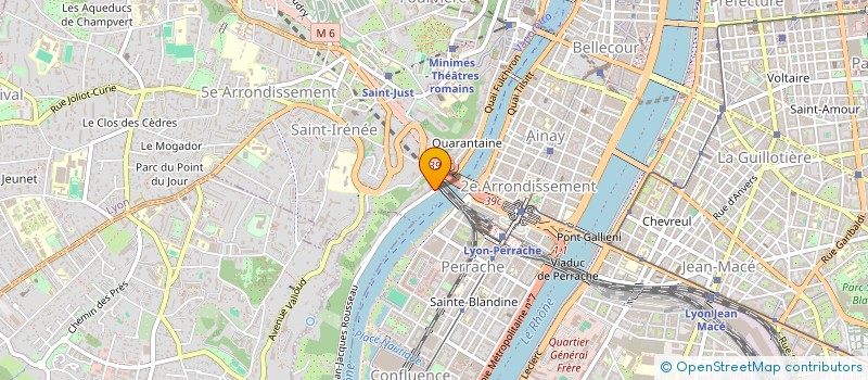 localisation de l'entreprise AGENCE ATOUT  LYON