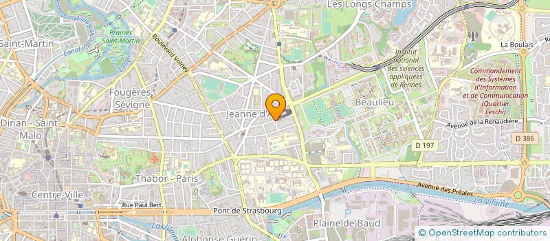 localisation de l'entreprise AGENCE AUTREMENT  RENNES