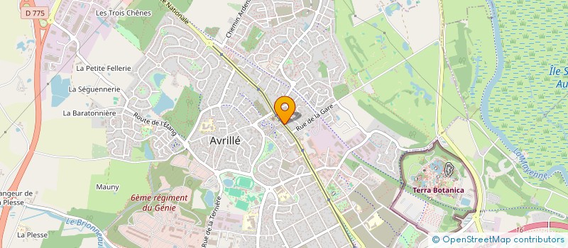 localisation de l'entreprise AGENCE AVRILLAISE IMMOBILIERE à AVRILLE