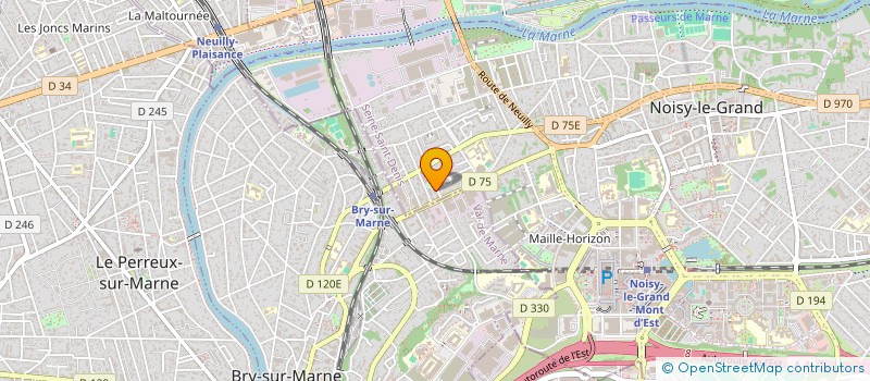 localisation de l'entreprise AGENCE AWD  NOISY-LE-GRAND