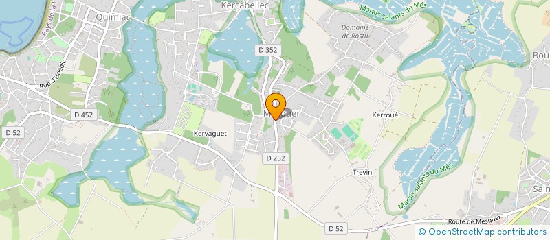 localisation de l'entreprise AGENCE B  MESQUER