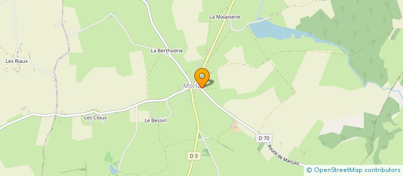 localisation de l'entreprise AGENCE BADASS  MORLAC