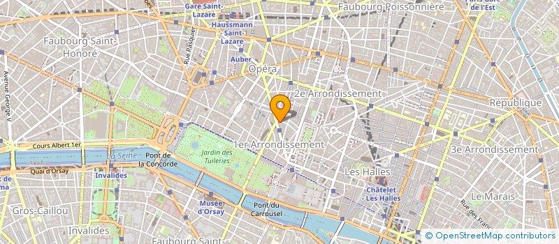 localisation de l'entreprise AGENCE BALANCE à PARIS
