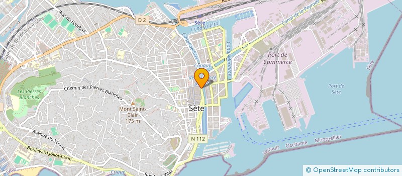 localisation de l'entreprise AGENCE BANEGAS à SETE