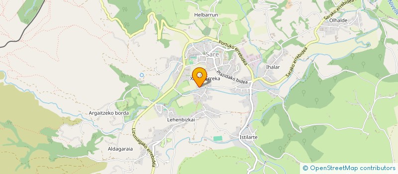 localisation de l'entreprise AGENCE BATI NIVELLE  ASCAIN