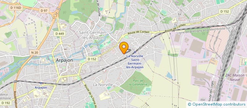 localisation de l'entreprise AGENCE BEURDELEY à LA NORVILLE