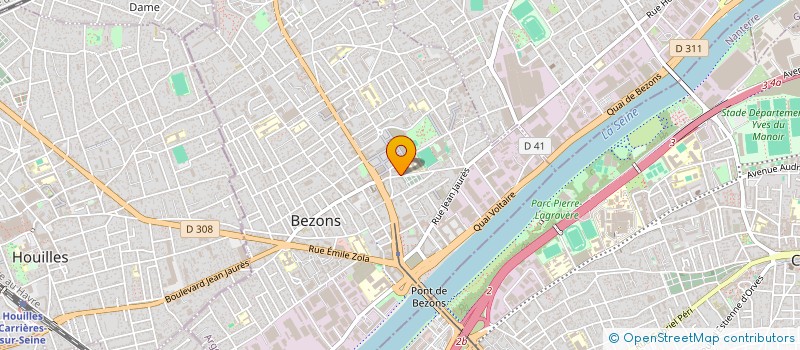 localisation de l'entreprise AGENCE BEZONS 42 à BEZONS