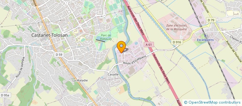 localisation de l'entreprise AGENCE BK à CASTANET-TOLOSAN