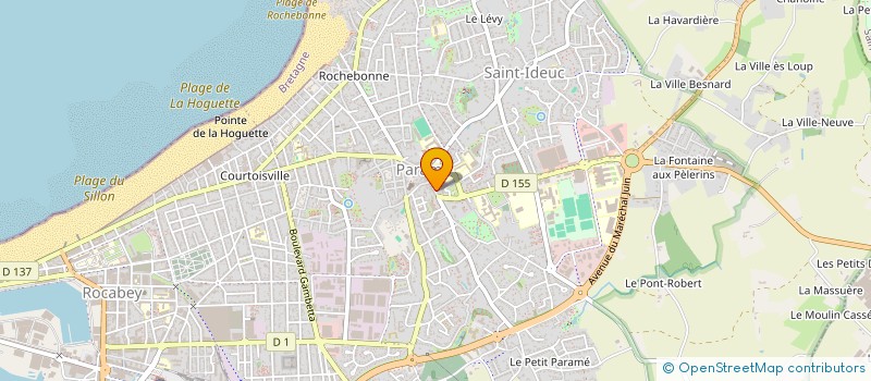 localisation de l'entreprise AGENCE BLOUIN  SAINT-MALO