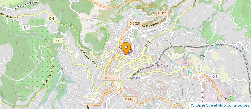 localisation de l'entreprise AGENCE BOUCARD à GRASSE