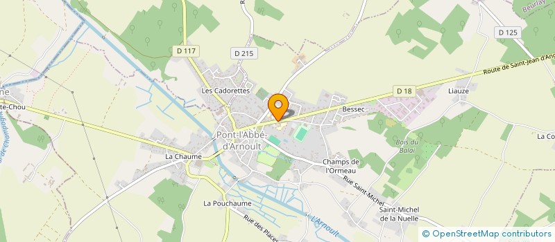 localisation de l'entreprise AGENCE BP IMMO  PONT-L'ABBE-D'ARNOULT