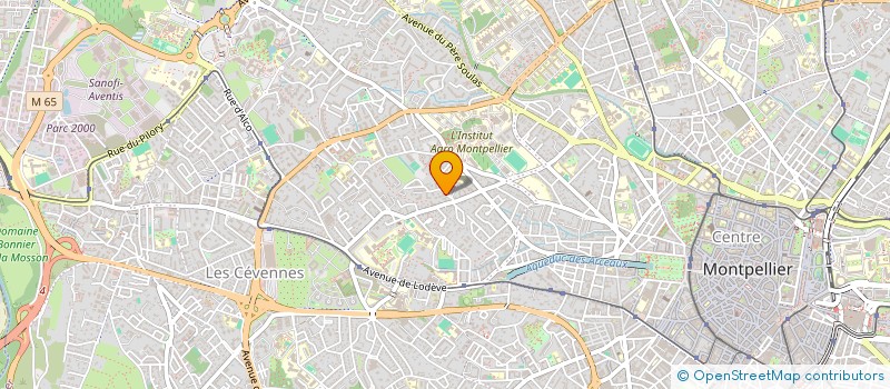 localisation de l'entreprise AGENCE BREZ  MONTPELLIER