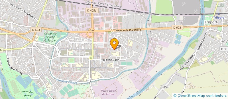 localisation de l'entreprise AGENCE BRIARDE DE SECURITE à MEAUX