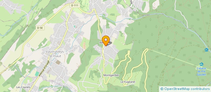 localisation de l'entreprise AGENCE BRIGITTE PIMENTEL  VAULNAVEYS-LE-HAUT