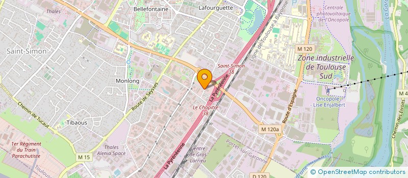 localisation de l'entreprise AGENCE BRIQUE ROUGE à TOULOUSE