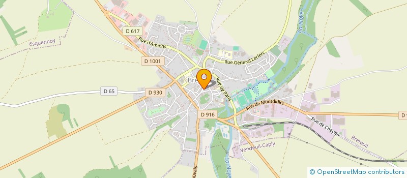 localisation de l'entreprise AGENCE BRITULIENNE  BRETEUIL