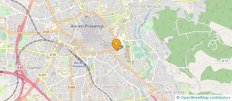 localisation de l'entreprise AGENCE BUCELLE LEBAZ à AIX-EN-PROVENCE