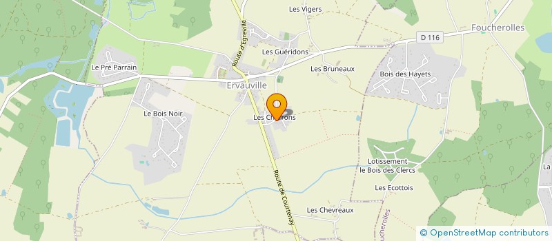 localisation de l'entreprise AGENCE C.A.C  ERVAUVILLE