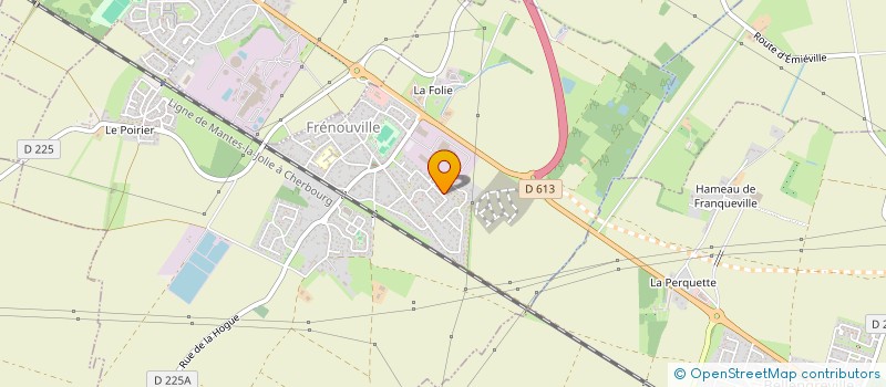 localisation de l'entreprise AGENCE CADENCIA  FRENOUVILLE