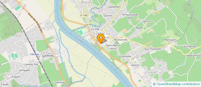 localisation de l'entreprise AGENCE CADILLACAISE 2 SECURITE  CADILLAC-SUR-GARONNE