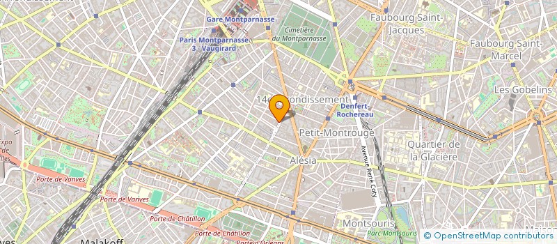 localisation de l'entreprise AGENCE CAILLAULT ET ASSOCIES  PARIS