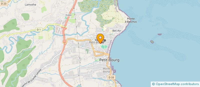 localisation de l'entreprise AGENCE CALME  PETIT-BOURG