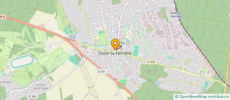 localisation de l'entreprise AGENCE CANO CADORET à OZOIR-LA-FERRIERE