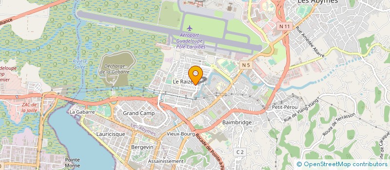 localisation de l'entreprise AGENCE CARIBEENNE DE DEVELOPPEMENT ARTISTIQUE à LES ABYMES