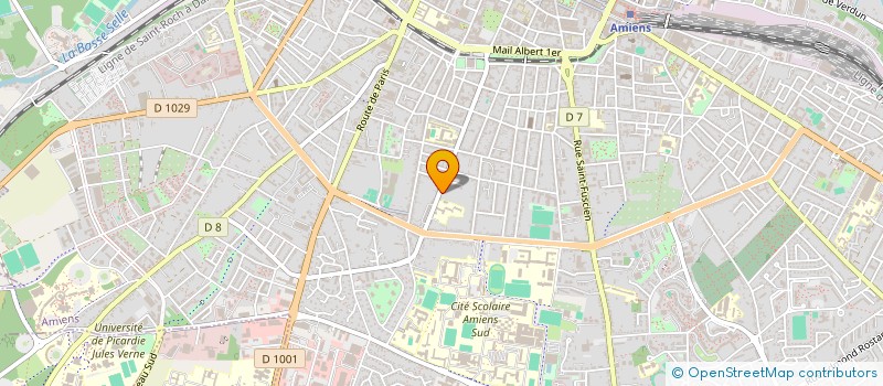 localisation de l'entreprise AGENCE CARRE VERT à AMIENS