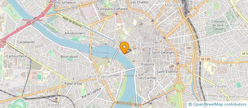 localisation de l'entreprise AGENCE CARRERE IMMOBILIER à TOULOUSE