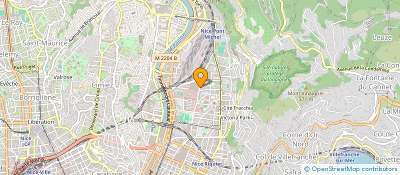 localisation de l'entreprise AGENCE CARTES GRISES à NICE