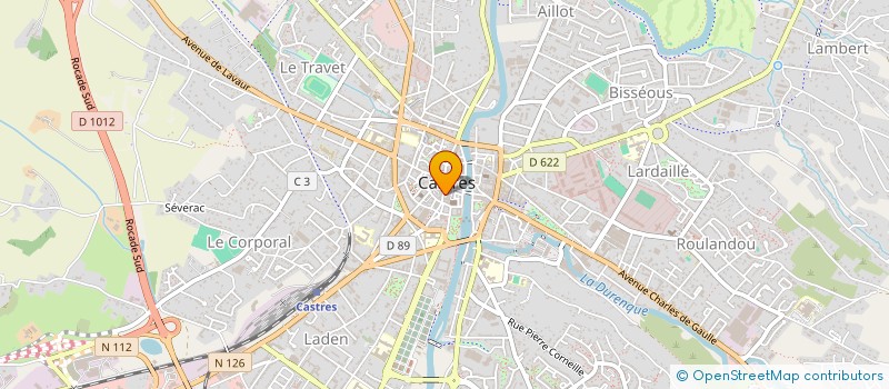 localisation de l'entreprise AGENCE CASTRAISE  CASTRES