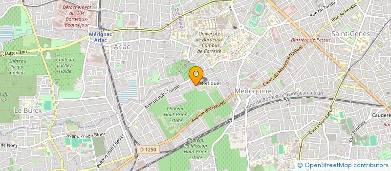 localisation de l'entreprise AGENCE CB IMMOBILIER à PESSAC