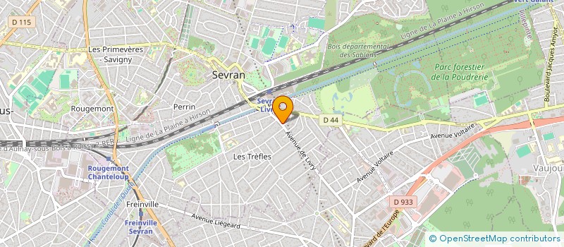 localisation de l'entreprise AGENCE CENTRALE DE SEVRAN à SEVRAN