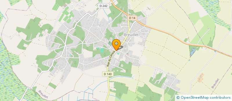 localisation de l'entreprise AGENCE CENTRALE IMMOBILIERE à BREUILLET