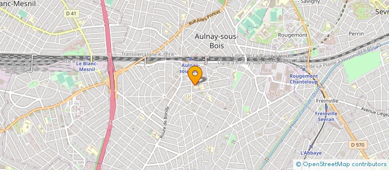 localisation de l'entreprise AGENCE CENTRE D'AULNAY à AULNAY SOUS BOIS